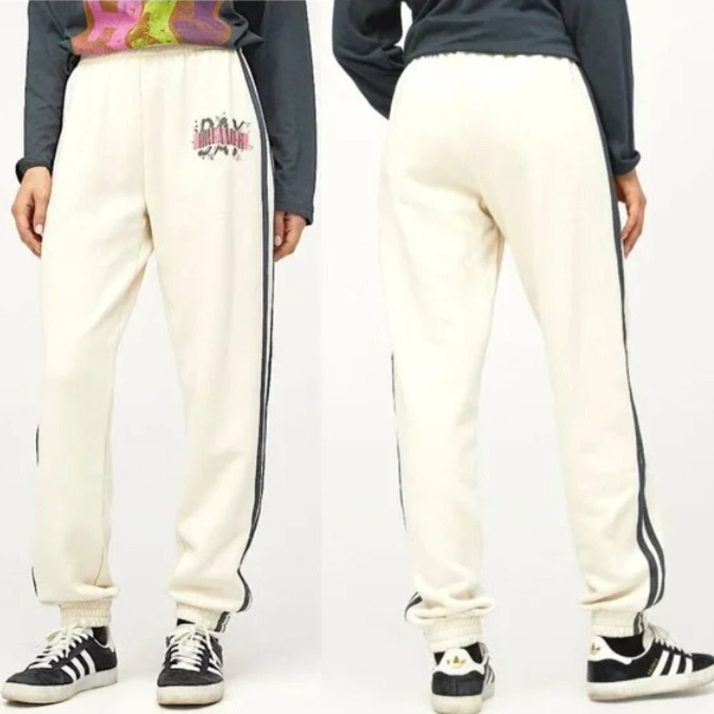 NEW Daydreamer Starstudded Striped Sweatpants